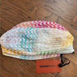Missoni Mare beach head wrap